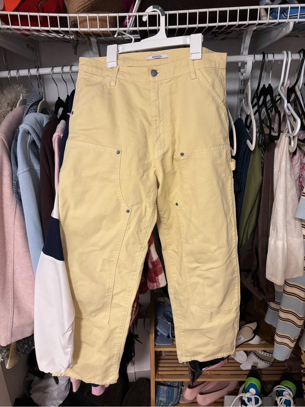 Renggli Work Pants in Butter size 29